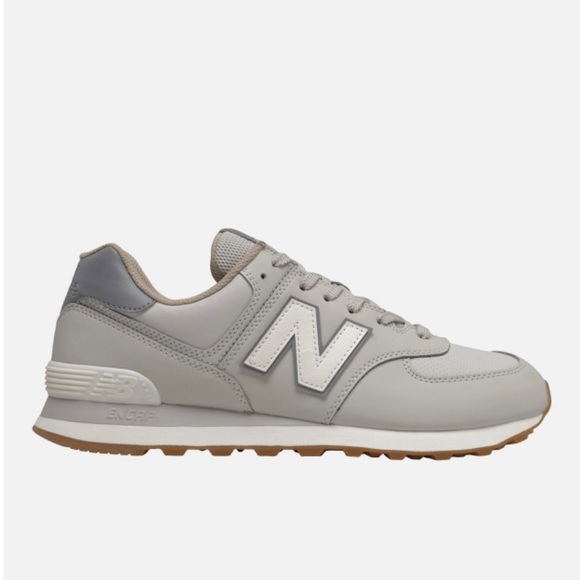 New Balance Leather Timberwolf 574 Sneakers - Picture 1 of 12